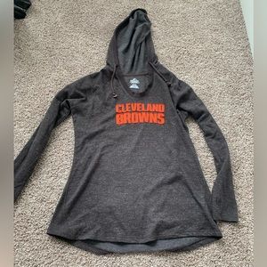 Majestic Cleveland browns womens hoodie